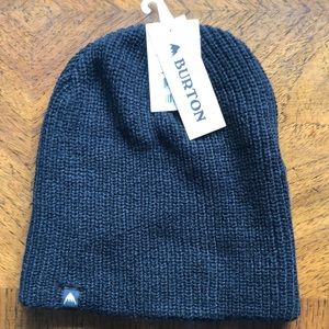 NWT Burton All Day Long Beanie Snowboard Ski Winter Hat - Black - Unisex